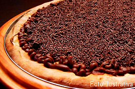 Pizza de Brigadeiro