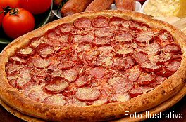 Pizza de Calabresa